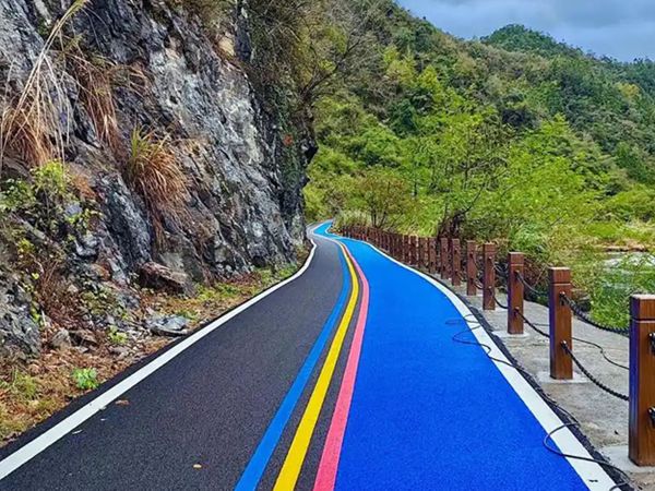 桐庐彩色沥青道路